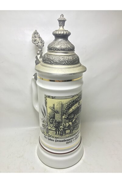 tayfuntufan antika koleksiyon alman sahm tankart - 27 cm yüksekliğinde