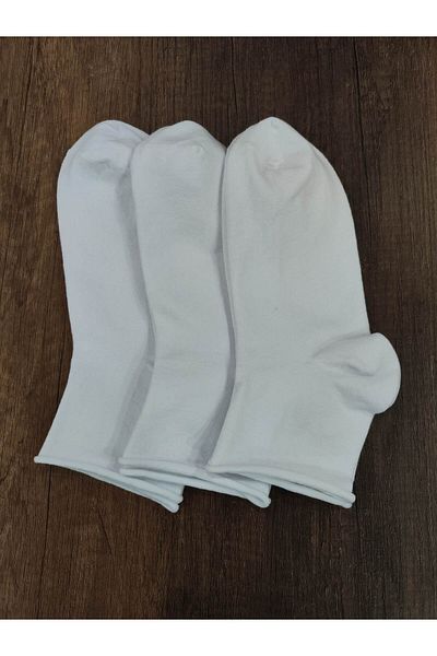 Leement socks 3 чифта къси нееластични диабетични чорапи, памучни безшевни, премиум серия