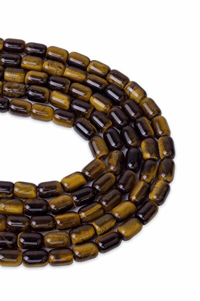 Dünya Doğal Taş 9X6 мм каменен масив от тигрово око