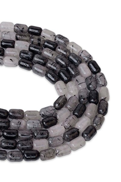 Dünya Doğal Taş 9X6 мм рутиловий кварцовий камінь