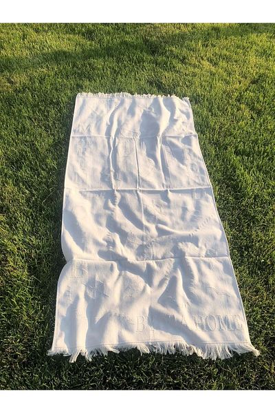 Romans Beach Towel Jacquard 70x140 cm Beige