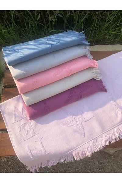 Romans Beach Towel Jacquard 70x140 cm Beige