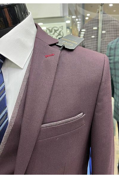 MASSARO Slim fit Vest Suit