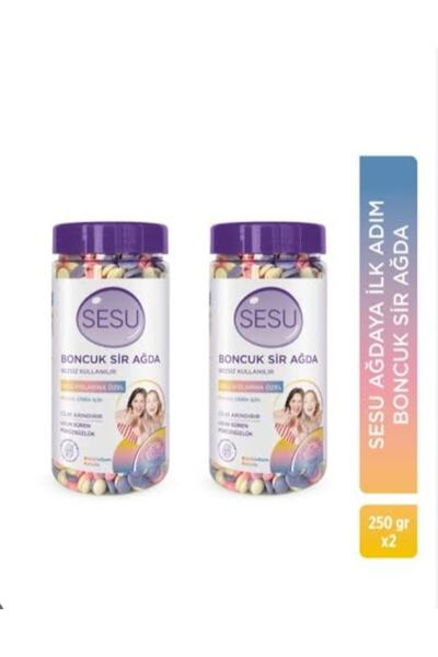 Sesu Boncuk Sir Ağda Bezsiz Kullanım 250 ml x 2ad