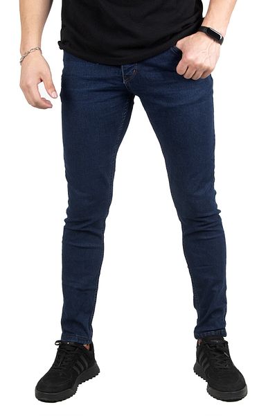 DeepSEA Blugi pentru bărbați Slimfit Lycra albastru -4796254