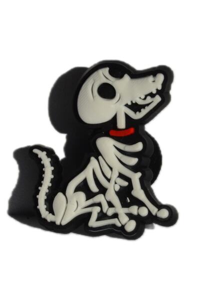 Crocs Terlik Süsü-jibbitz-iskelet Köpek-charm-anahtarlık-bileklik Takıları