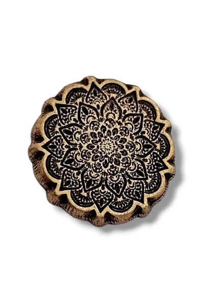 YÖRÜK TASARIM Lotus Çiçeği Yaka Rozeti