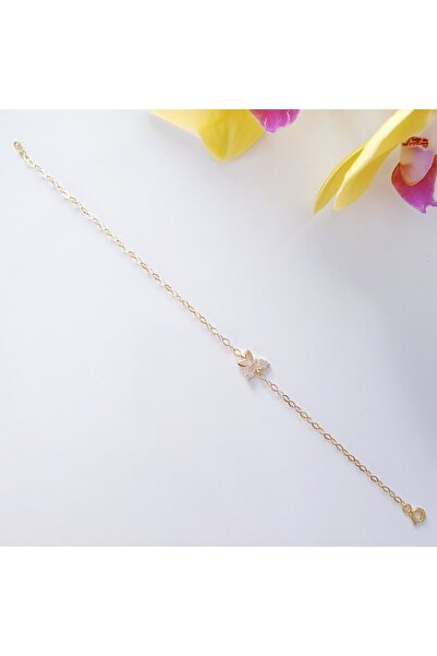 MAGRİB kelebekli gümüş bileklik