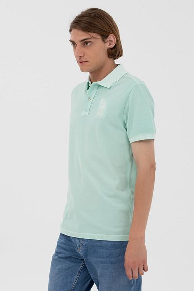 U.S. Polo Assn. ΑΝΔΡΙΚΟ ΑΘΛΗΤΙΚΟ T-SHIRT SLIMFIT POLO γιακά που πλένεται 1573851   TJ01