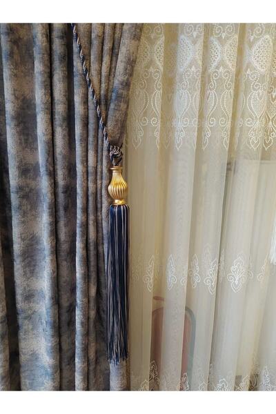 ÖzenEvim Fon Perde Toplama Aparatı Kornişe Takmatik Tavan Braçolu Perde Akses...