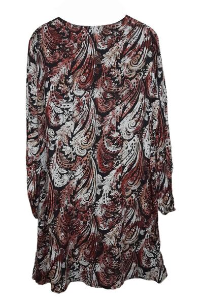 Kehila KEHİLA BÜYÜK BEDEN TABA KARIŞIK DESENLİ İPLİ TUNİK