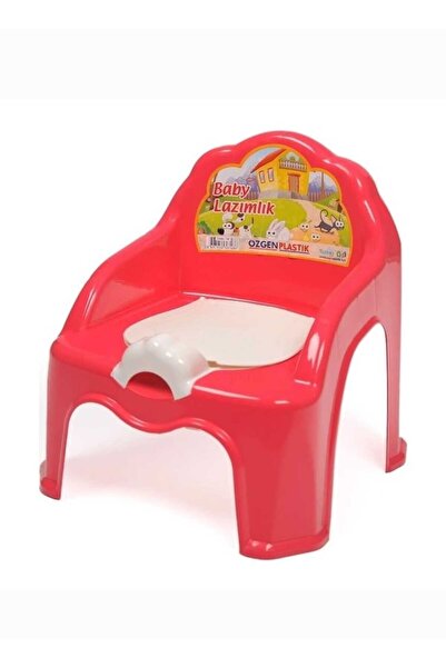 ÇEÇEN HOME Plastik Koltuklu Çocuk Lazımlık , Bebek Lazımlık Renkli Figürlü