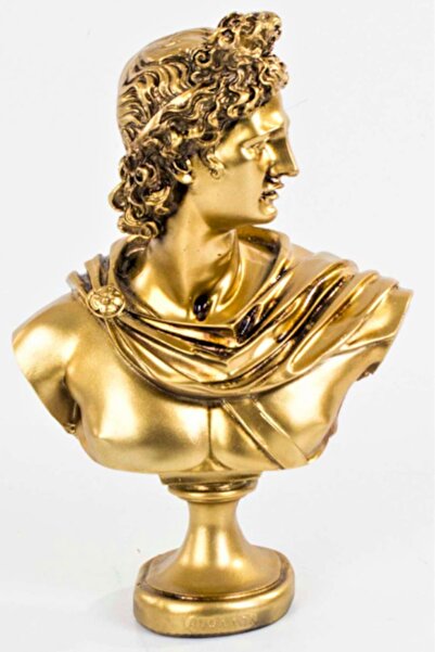 MIARIK DESIGN & DEKORASYON Apollon Bust Heykel Biblo