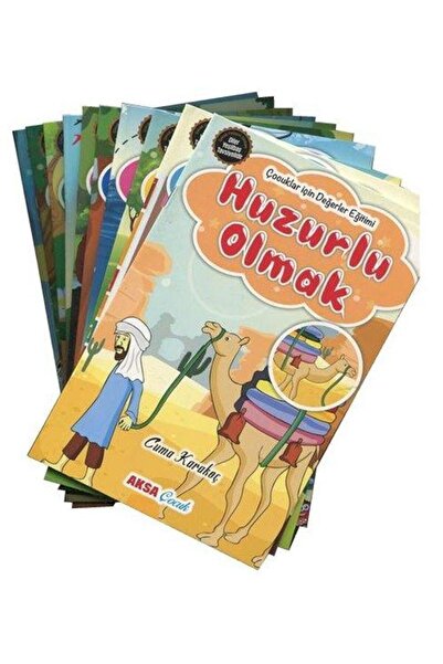 Aksa Çocuk Çocuklar İçin Hikayelerle Değerler Eğitimi Seti 10 Kitap Takım