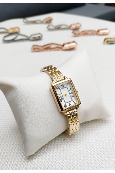 pullmarkt ساعة يد نسائية أنيقة - الحد الأدنى - بأرقام رومانية