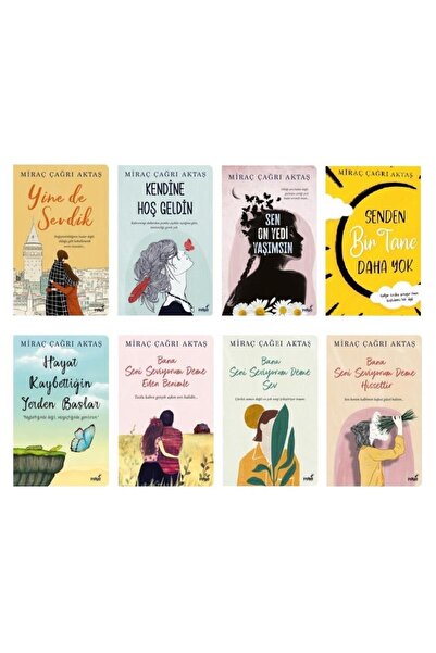 İndigo Kitap Miraç Çağrı Aktaş Seti 8 Kitap Set