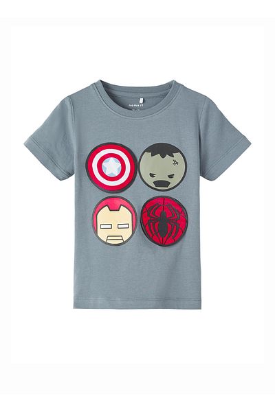 name ıt 5 Years Marvel T-shirt - Smoked13217858