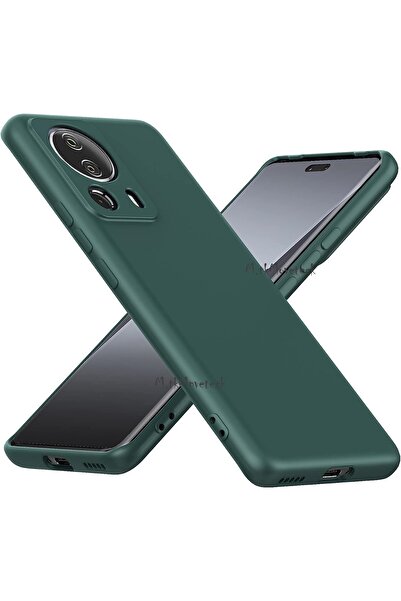 m.tk moveteck Xiaomi Mi 13 Lite Uyumlu Kılıf Kamera Korumalı Yumuşak içi Kadi...