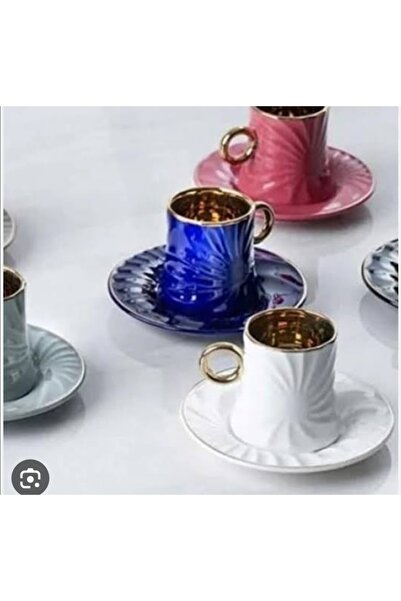 ACAR Porselen Kahve Fincan Takımı