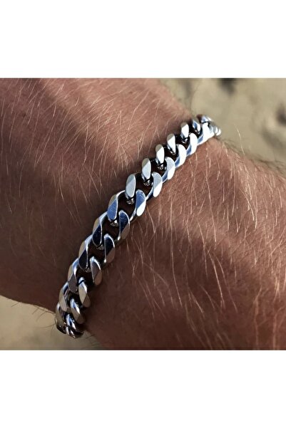 stainless steell Paslanmaz Çelik Unisex Zincir Bileklik