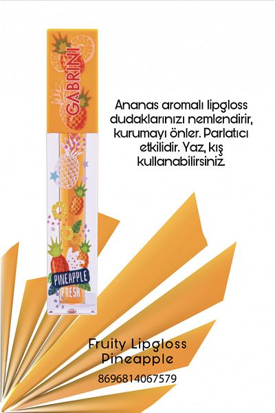 Gabrini Fruity Lipgloss Pineapple
