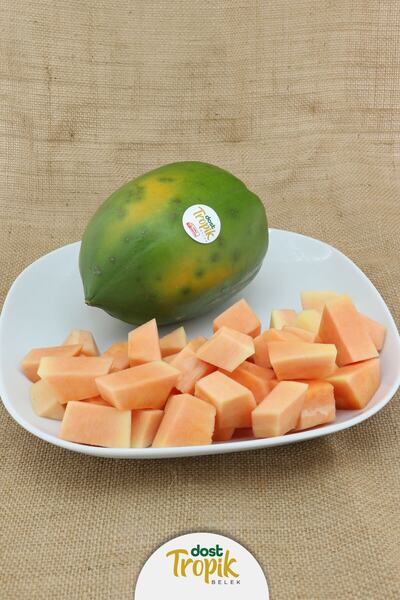 Dost Tropik Belek Yerli Papaya Meyvesi 1kg