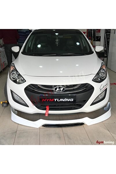 HYM TUNİNG Hyundai İ30 Custom Uyumlu Ön Tampon Eki Plastik