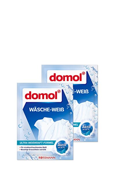 DOMOL Çamaşır Beyazlatıcı Toz 50 gr  2 Adet