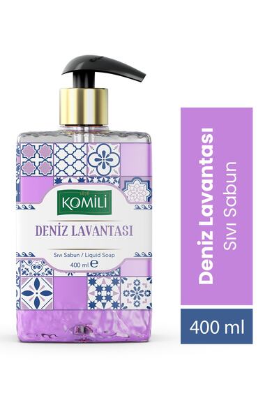 Komili صابون سائل برائحة اللافندر البحري الفاخر - 400 مل