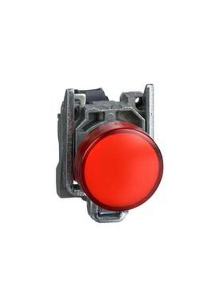 Schneider Electric Xb4ba42, Red Control Stop Button, 1nk, Spring Type, 22mm, Metal Body