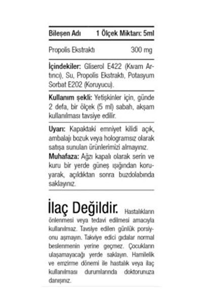 Fitonatural PROPOLİS EKSTRAKTI 100 ML