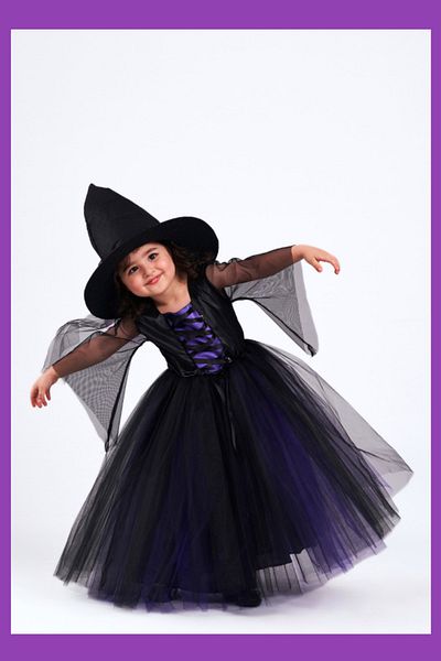 Zeze Kostüm Kids Witch Costume | purple Witch Outfit