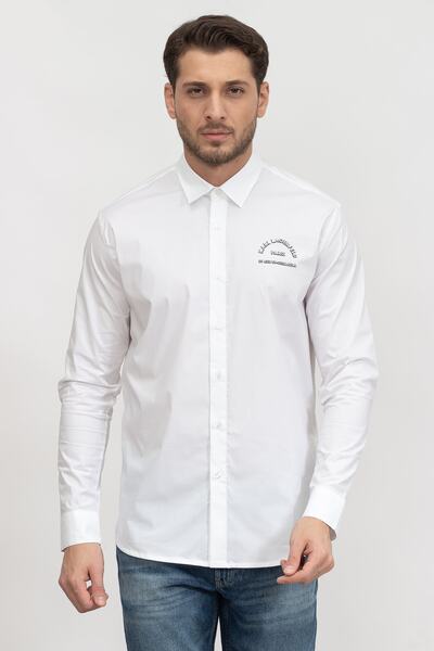 Karl Lagerfeld Erkek Gömlek 605929524600