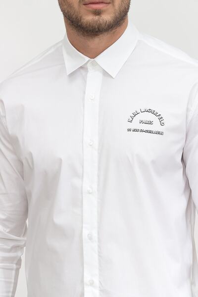 Karl Lagerfeld Erkek Gömlek 605929524600