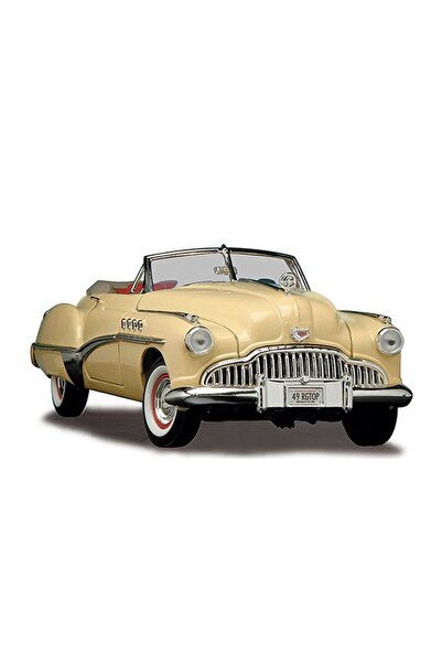 Motor Max 1:18 1949 Buıck Roadmaster Klasik Model Araba-Bej