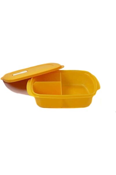 NcK Tupperware Daa Crystalw 1 L Orange Divided Crystal W Plus Fix
