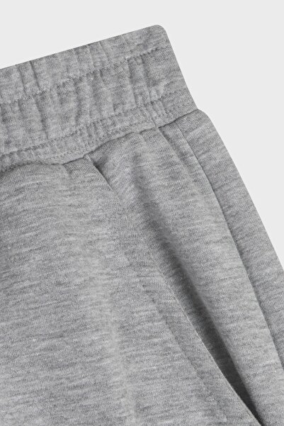 NEFS Design Özel Pamuklu Kumaş Jogger Eşofman Altı Gri