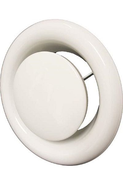 AFS 200 Mm Metal Sailor Anemostat Suction Blowing Easy Installation with Leak Proof Gasket