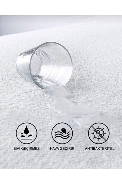 AYHOME Cotton Baby Child Liquid Proof Mattress Mattress Mattress Protector with Four Edge Elastics 70 X 140