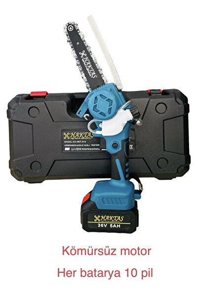 Genel Markalar ÇİFT AKÜLÜ ZİNCİRLİ DAL BUDAMA TESTERESİ