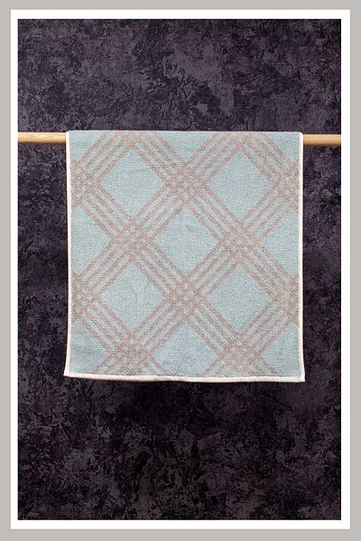 Class 100% Combed Cotton 50x100 Yarn Dyed Set of 2 Diamond V1