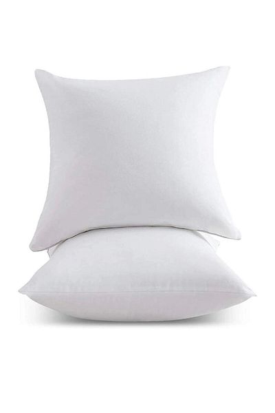 punchatolyem Punhhatolyesii 2 Pieces Throw Pillow Cover Inner Pillow Square 45x45 (350 gr Fiber filling)
