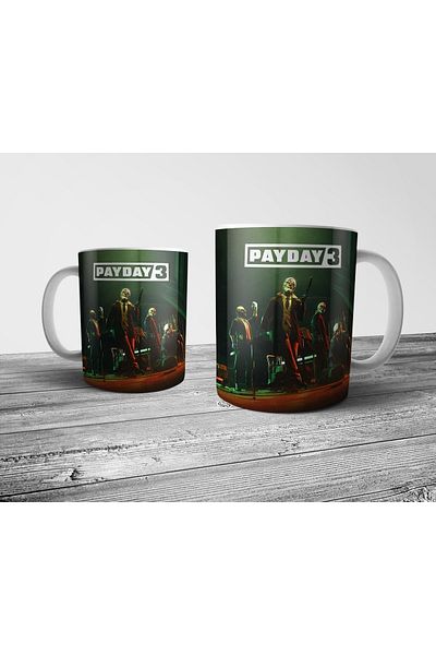 Pixxa Payday 3 Mug Cup Model 2