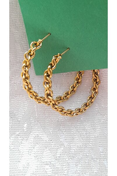 nilüfer takı tasarım أقراط دائرية من الفولاذ