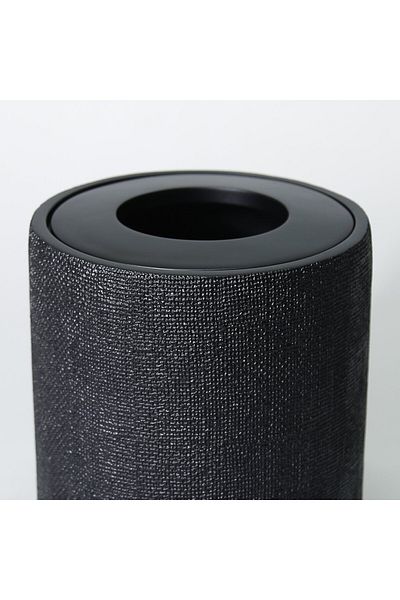 Selim Coș de gunoi natural negru