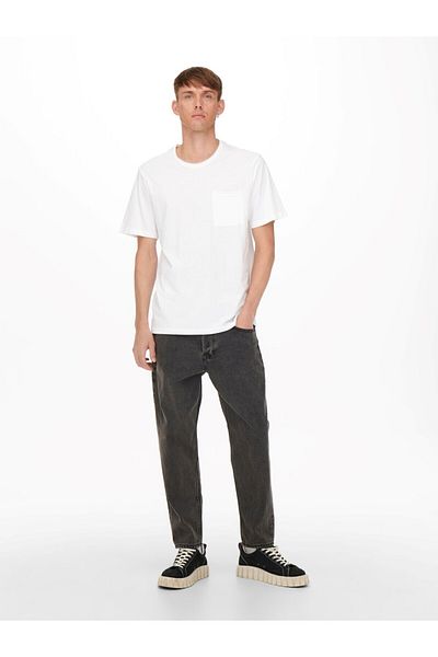 Only & Sons Тениска с джоб и къс ръкав ONSROY REG SS