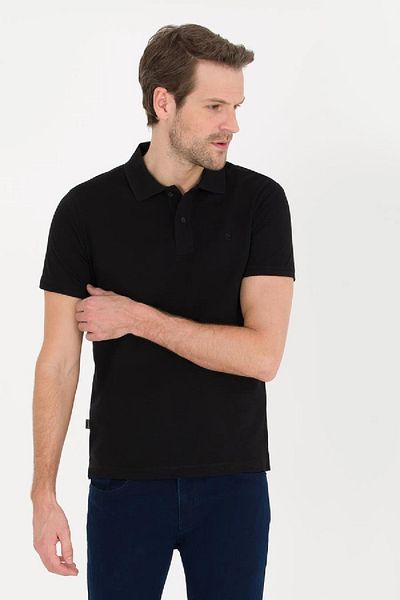 Pierre Cardin Slim Fit Polo Lack Basic T-Shirt