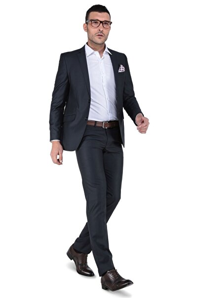 Buenza Erkek 8 Drop Slim Fit Takım Elbise-3W1Y0413D582