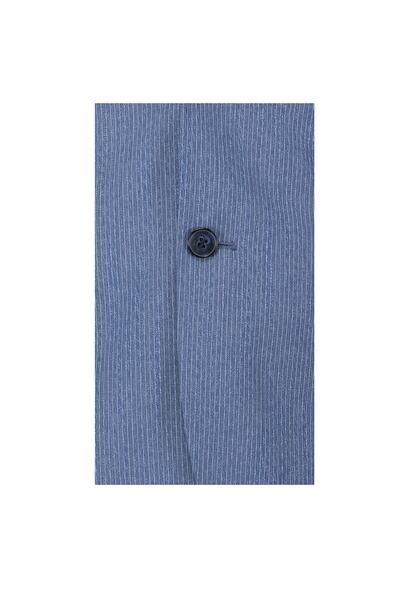 Buenza Erkek Mavi Slim Fit Takım Elbise