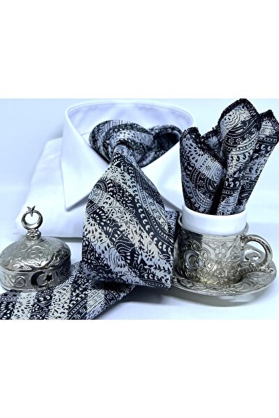 B'lazzotti ربطة عنق منديل منسوجة